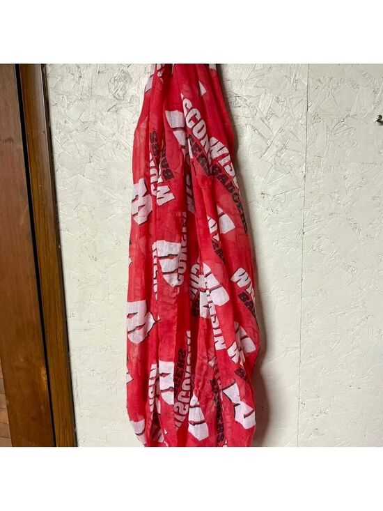 Accessories - Wisconsin Badgers Red Infinity Scarf NCAA
